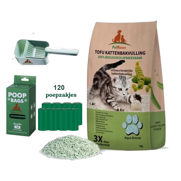 Combideal 1 - Petmates kattenbakvulling tofu Zutphen
