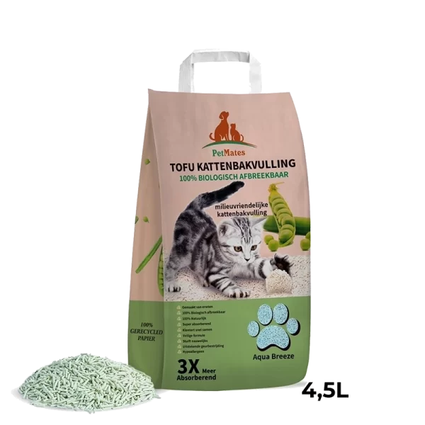 kattenbakvulling tofu petmates enkele zak - Gratis bezorgd 45L - Zutphen